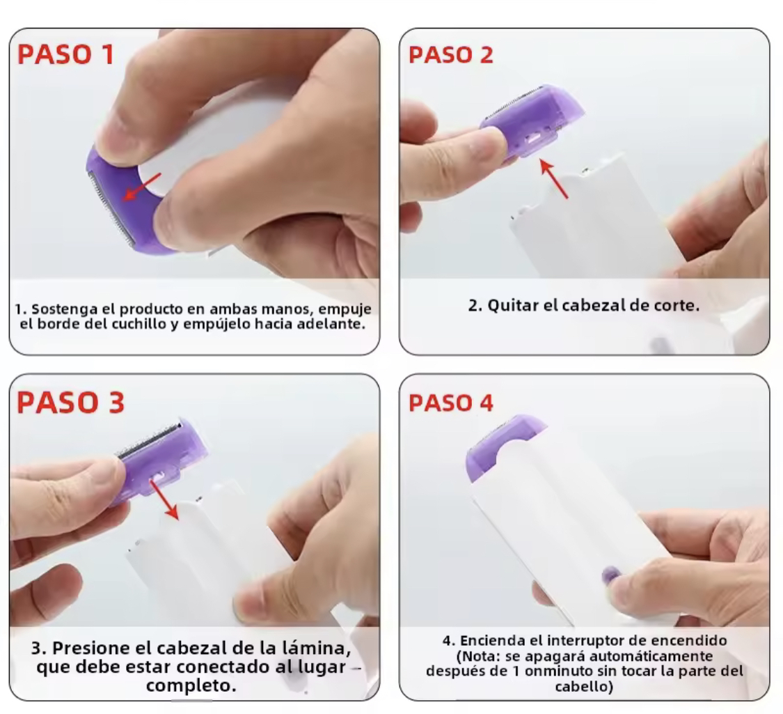 Miniatura 2 de REMOVEDOR DE VELLO DEPILADORA YESS